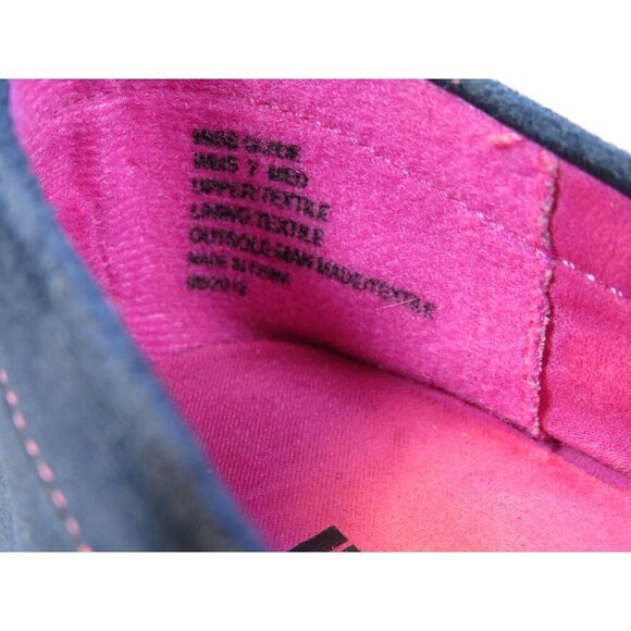 Unlisted Women's Flats Shoes 7M Blue Raspberry Kiltie Bow Casual Comfy Cushion - Picture 9 of 12